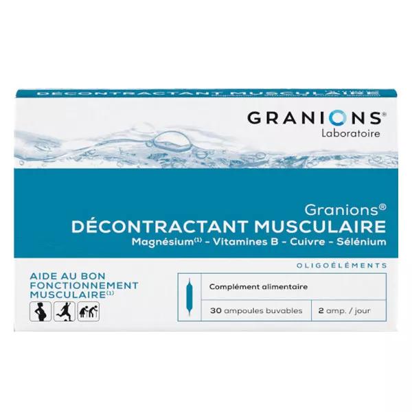 Granions relajantes musculares 30 ampollas