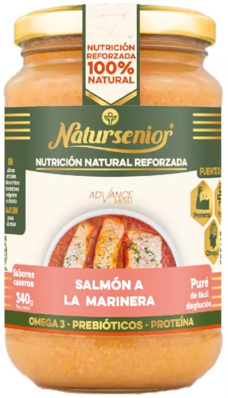 Natursenior Purée de Saumon Marinara Ω3+Prébiotiques+Protéines 340 gr