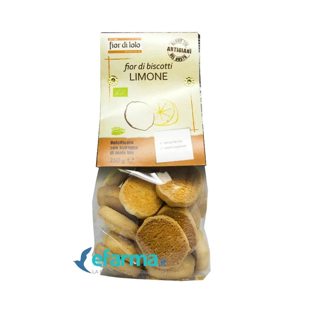 Fior Di Loto Fior Di Biscotti Limone Biologici 250 g