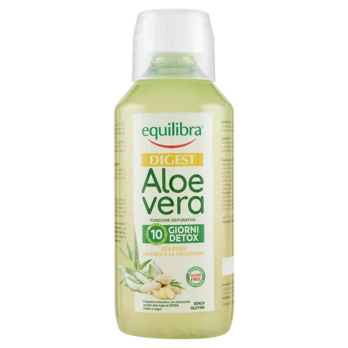 Equilibra Aloe Vera Digest Con Succo Di Zenzero 500 ml