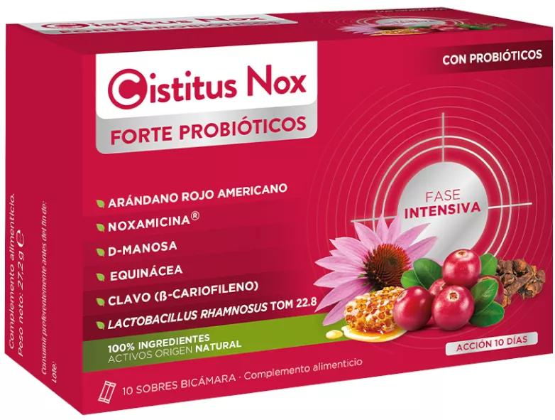 Cistitus Nox Forte Con Probióticos 10 Sticks