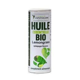 Le Comptoir de l'Apothicaire Huile Essentielle Lemongrass Bio 10ml