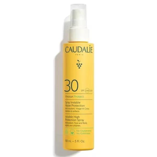 Caudalie Vinosun Spray Invisibile SPF 30 Protezione Anti-età Viso e Corpo 150 ml