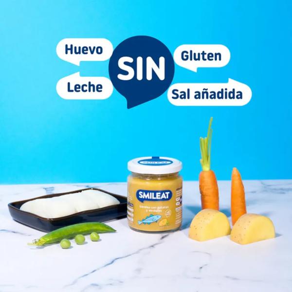 Smileat Pot Groenten, Aardappel en ECO Kabeljauw +6m 230 gr