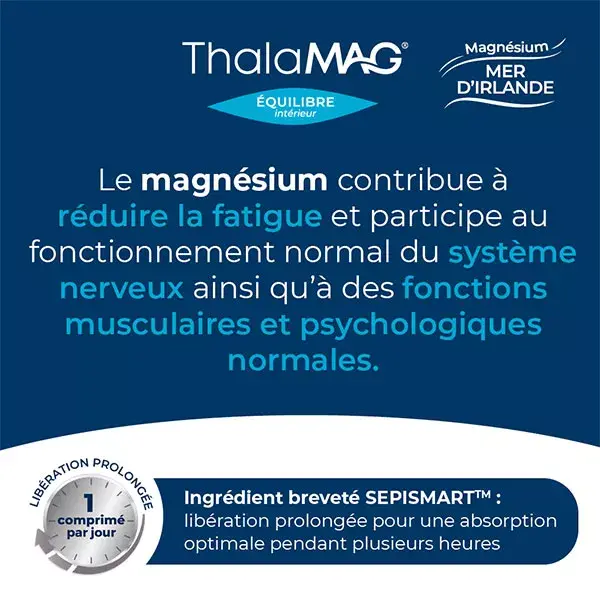 Thalamag Magnésium Marin Equilibre Intérieur LP 30 comprimés