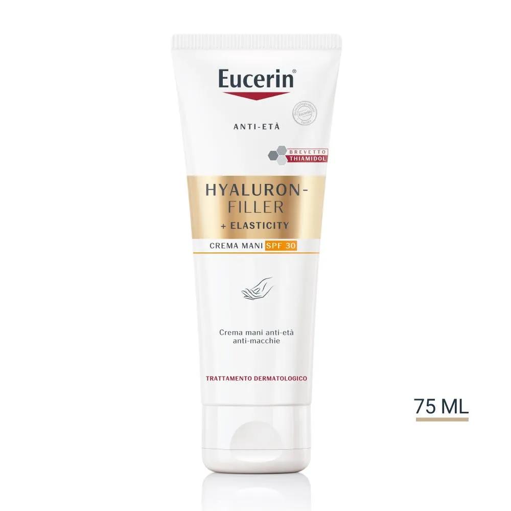 Eucerin Hyaluron-Filler+Elasticity Crema Mani Spf 30 75 ml