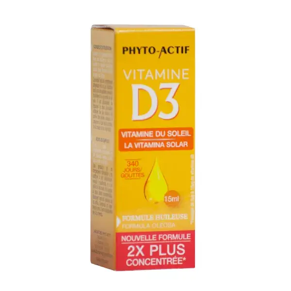 Phytoactif Vitamine D3 400 UI 15ml