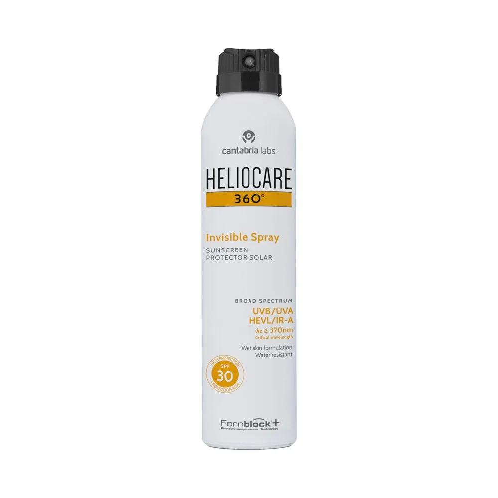 Heliocare 360° Spray Invisibile SPF 30 Protezione Solare Corpo 200 ml