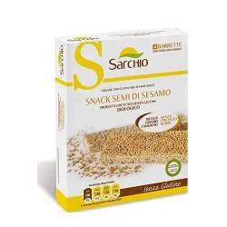 Sarchio Snack Ai Semi Di Sesamo Senza Glutine 80 g