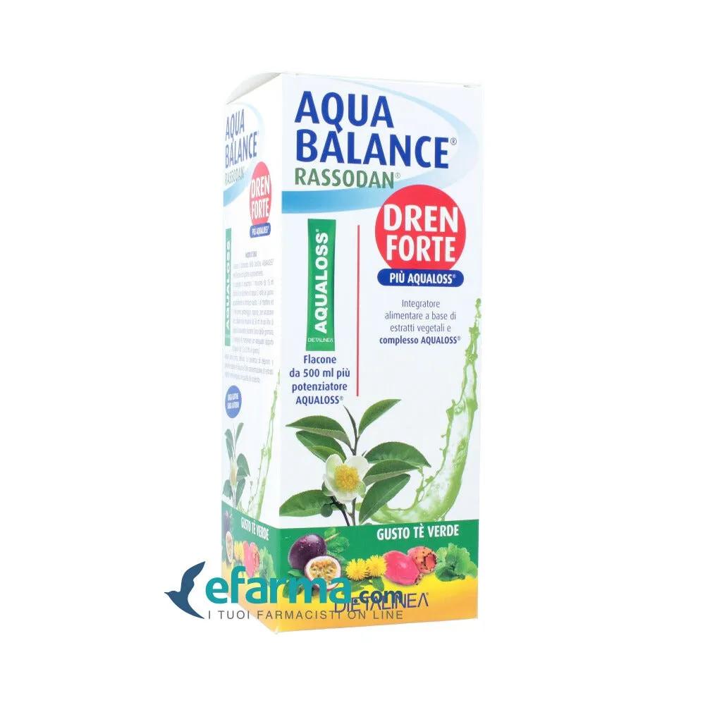 Aqua Balance Rassodan Dren Forte Gusto Tè Verde Integratore 500 ml