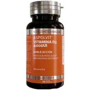 Aspolvit Vitamin D3 60 Soft Capsules