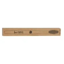 Lov'FROG Brosse à Dent Bambou Charbon Actif Adulte Motif Trèfle