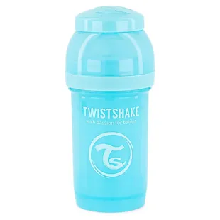 Twistshake Biberon Anti-Colica Blu Pastello +0m 180ml