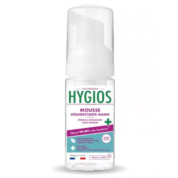 Hygios Mousse Désinfectante Mains 50ml