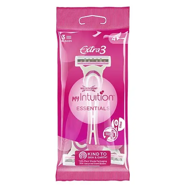 Wilkinson MyIntuition Extra 3 Essentials x 4 | Pas cher