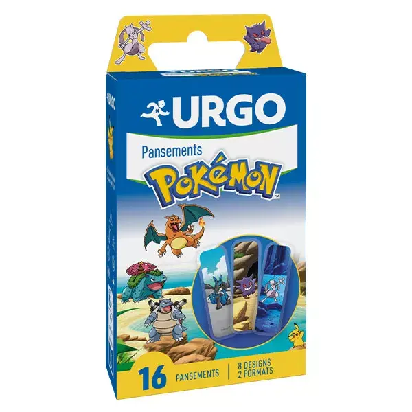 URGO Pokémon Box of 16 dressings