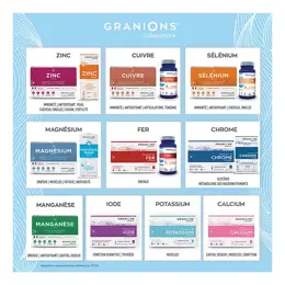 Granions Zinc 15mg 60 gélules