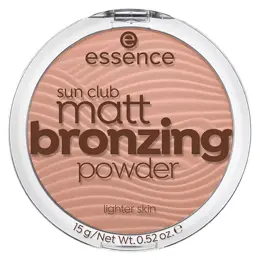 Essence Poudre & Bronzer Poudre Bronzante Matifiante Sun Club N°01 Natural 15g