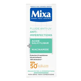 Mixa Fluido Anti-UV e Anti-Imperfezioni Quotidiano 40ml