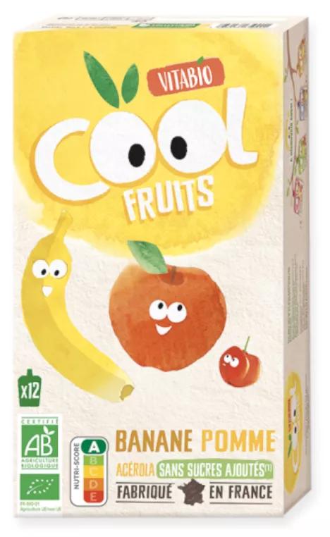 Vitabio Cool Fruits Banana and Apple 12x90 gr