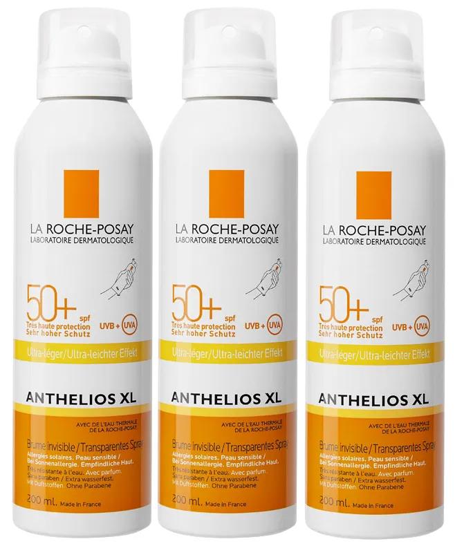 La Roche Posay Anthelios XL Onzichtbare Mist SPF50+ 3x200 ml