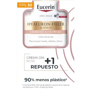 Eucerin Hyaluron Filler+ Elasticity Cream Rose SPF30 50ml + Refill