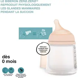 Suavinex Biberon Pack Zerø Zerø Débit Moyen 180ml