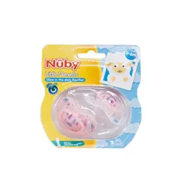 Nuby Sucettes Phosphorescentes Little Big Moments 0-6m Lot de 2