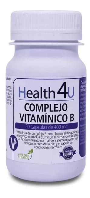 Pridaho H4U Complexo Vitamínico B 30 Cápsulas