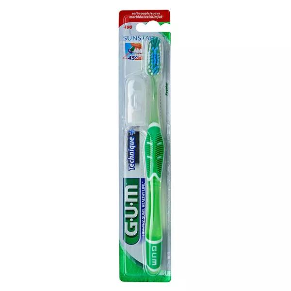 GUM spazzolino denti tecnica morbida normale Rif 490