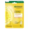 Garnier SkinActive Masque Tissu Super Hydratant & Booster d'Éclat Vitamine C 28g