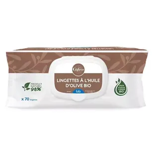 Minerale salviette di pulizia per x 70 olio d'oliva