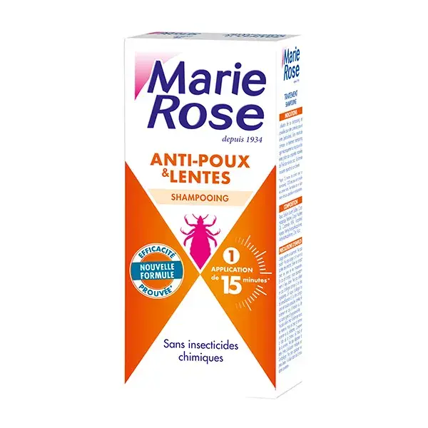 Marie Rose shampoo piojos y lento 125ml
