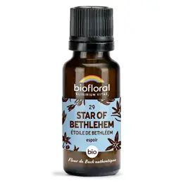 Biofloral 29 Star Of Bethlehem Etoile De Bethleem Granules Bio Fleur De Bach 19,5 Gr