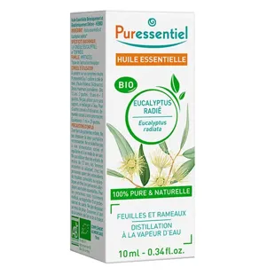 Olio essenziale di eucalipto radiata biologico Puressentiel 10 ml