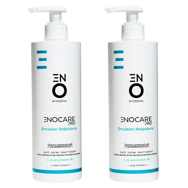 ENO Laboratoire Codexial ENOCARE PRO Lot de 2 Emulsions Relipidantes