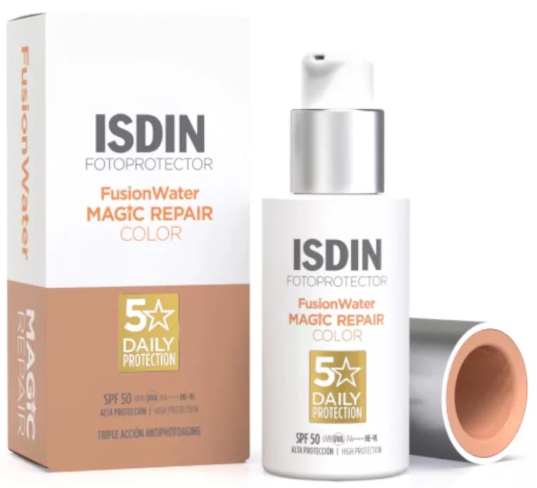 Isdin Fusion Water Magic Repair Color SPF50 50 ml 