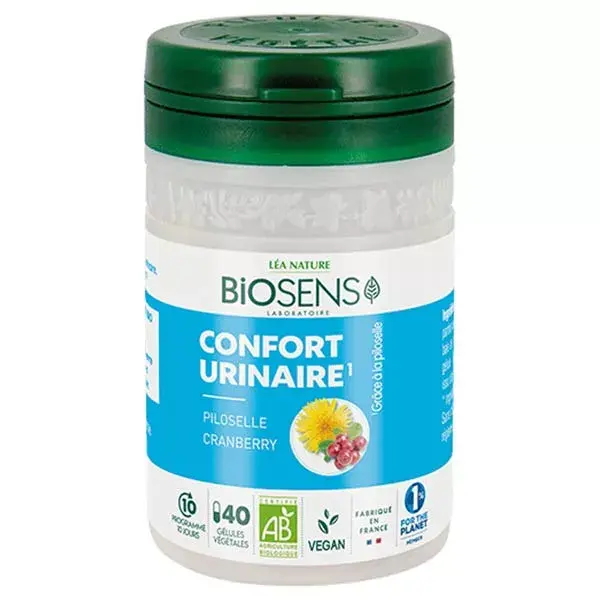 Biosens Confort Urinaire Bio 40 gélules végétales
