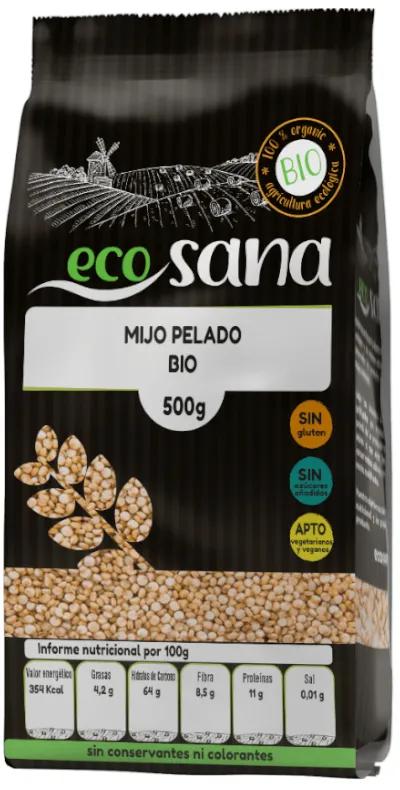 Ecosana Organic Peeled Millet 500 gr