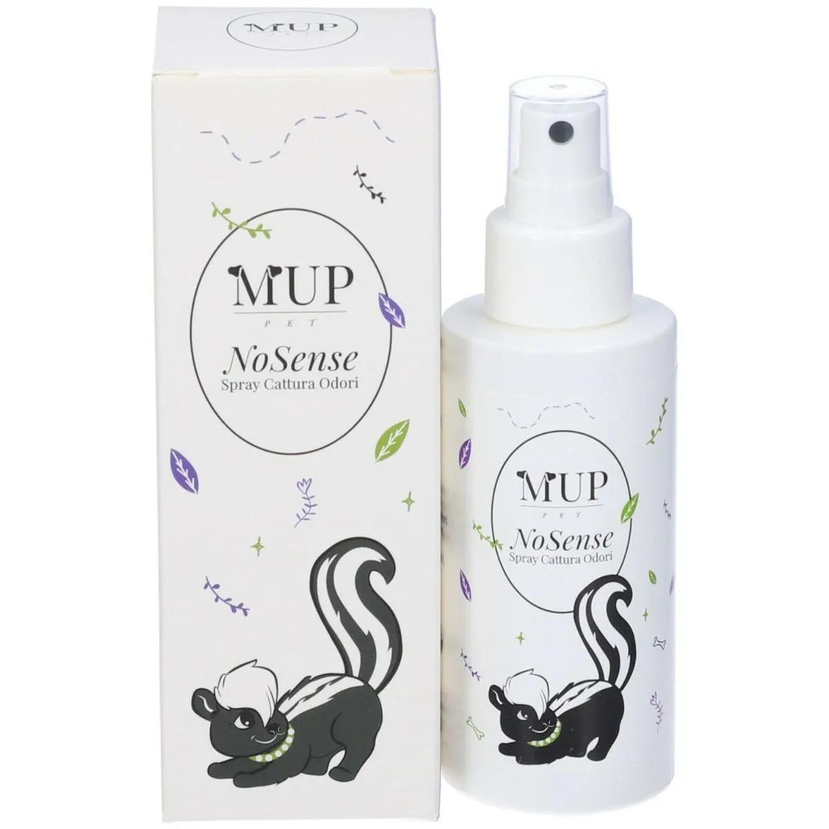 Mup Pet No Sense Spray Veterinario Cattura Odori Per Cani e Gatti 100ml