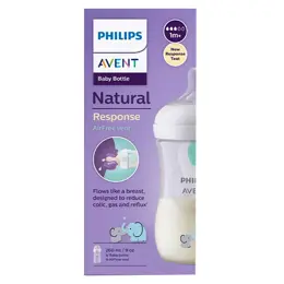 Avent Biberon Natural Response 3.0 AC Éléphant 260ml