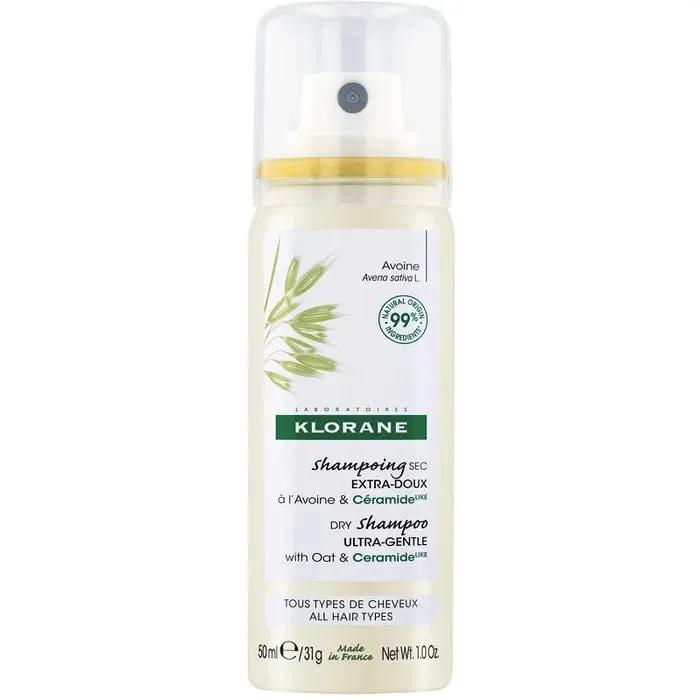 Klorane Shampoo Secco Extra-Delicato al Latte d’Avena Spray 50 ml