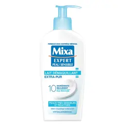 Mixa Visage Lait Démaquillant Apaisant Peaux Très Sensibles et Réactives 200ml