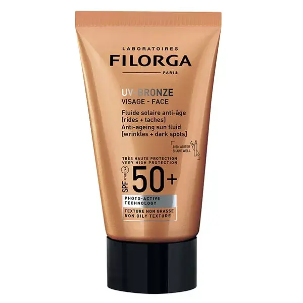 Filorga UV-Bronze Visage Fluide Solaire Anti-Âge SPF50+ 40ml