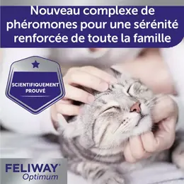 FELIWAY Optimum Kit complet Anti-stress chat nouvelle formule 30 jours