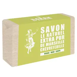 Savon Le Naturel Extra Pur De Marseille Solide Chèvrefeuille 100g