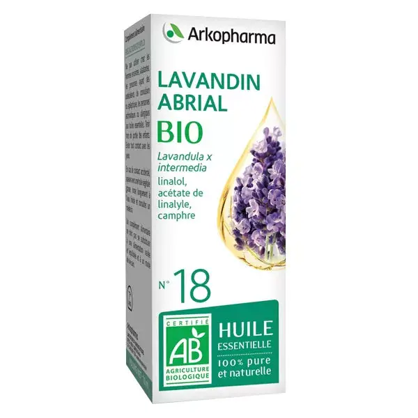 Arko Essentiel Abrial Lavandin N°18 Organic Essential Oil 10ml