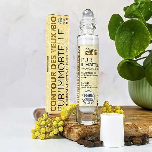 Propos'Nature - Gama Pur'Immortelle - Contorno de ojos orgánico - 15 ml