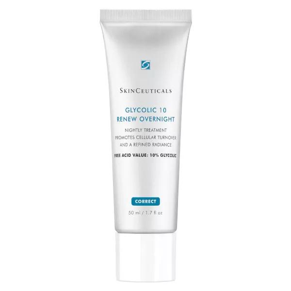 SkinCeuticals Anti-Âge Glycolic 10 Renew Overnight Crema Notte Esfoliante Viso 50ml