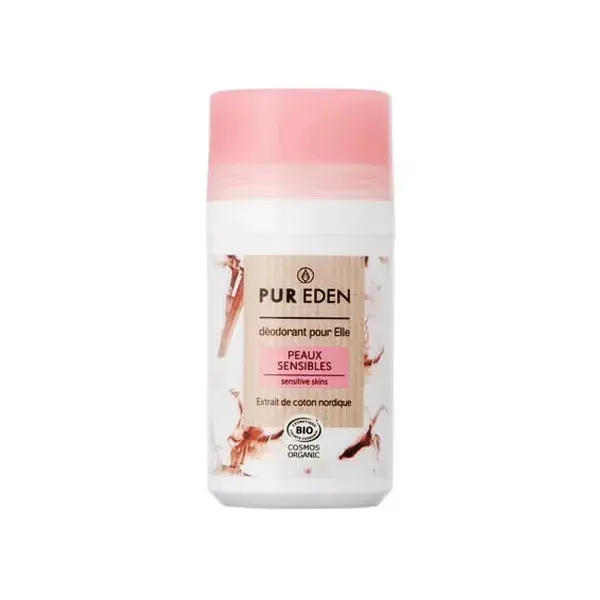 Pur Eden Deodorante Roll-On Pelli Sensibili alle Cotone Nordico Donna 50ml